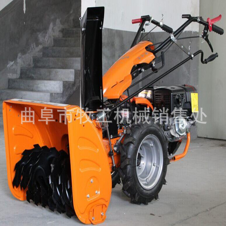 轻便手推铲雪机 大型汽油扫雪机报价 铁路吹雪机