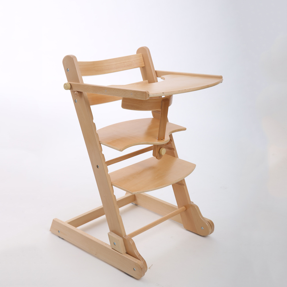 z字型宝宝餐椅 婴儿餐椅厂家 儿童餐椅 木质婴儿椅 一件代发