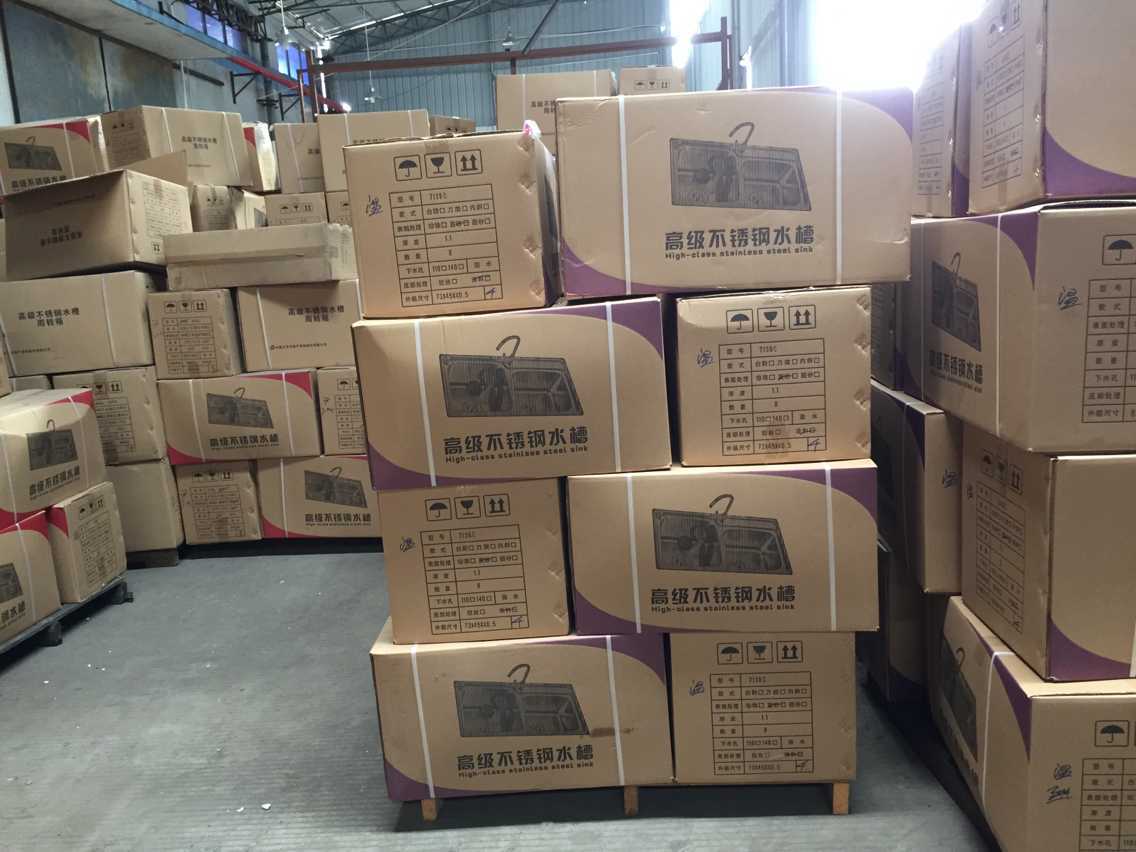 spyh樱花 sus304-68*39不锈钢厨房水槽 双槽 洗菜盆 水池洗手盆