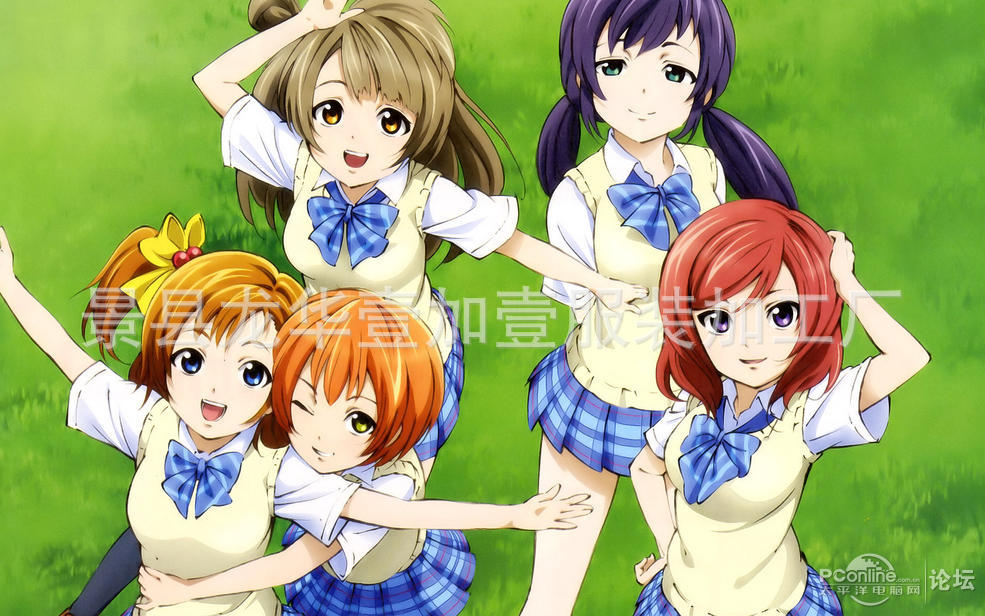 lovelivecos服lovelive毛衫背心lovelive夏季校服动漫服装