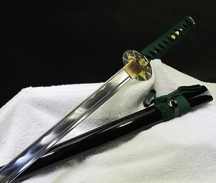 龙泉刀剑 日本刀 手工 武士 忍者 东阳 太刀 摆设装饰 未开刃