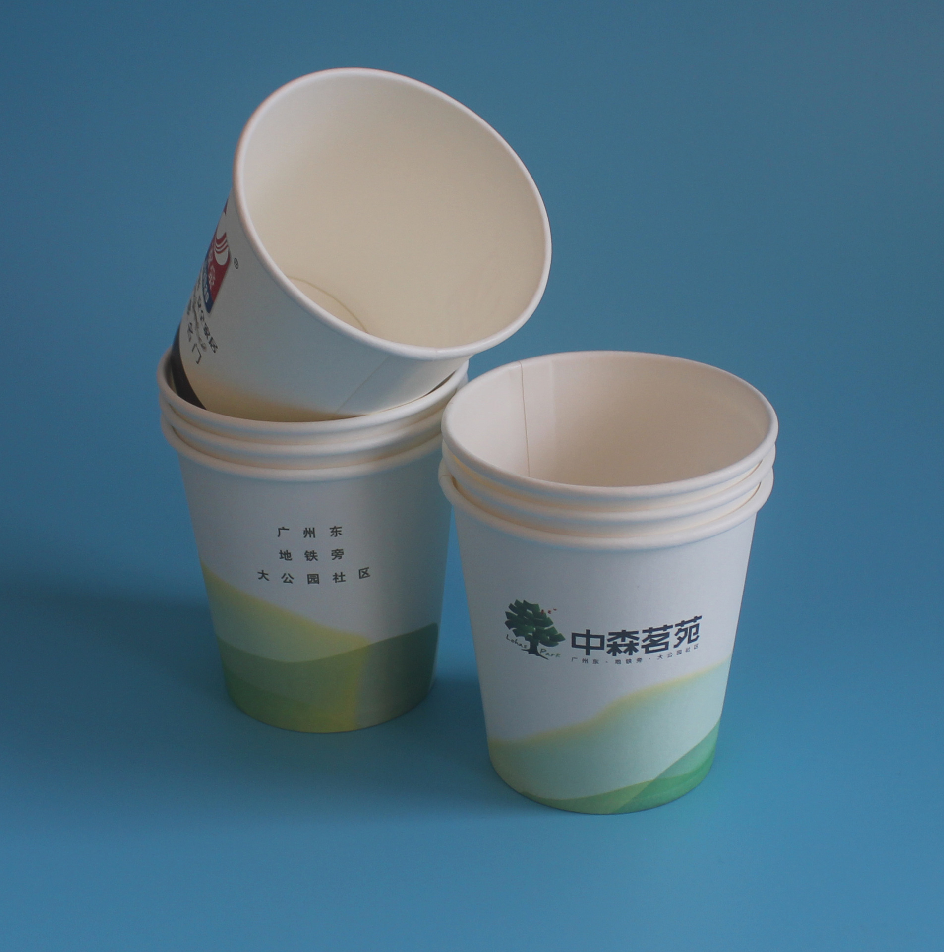 纸杯 厂家定制纸杯 一次性用品 图案设计 广告纸杯