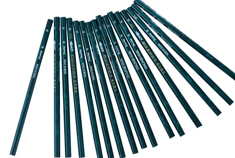 中华牌绘图铅笔101 2h-6b 素描铅笔美术用品 学生*.