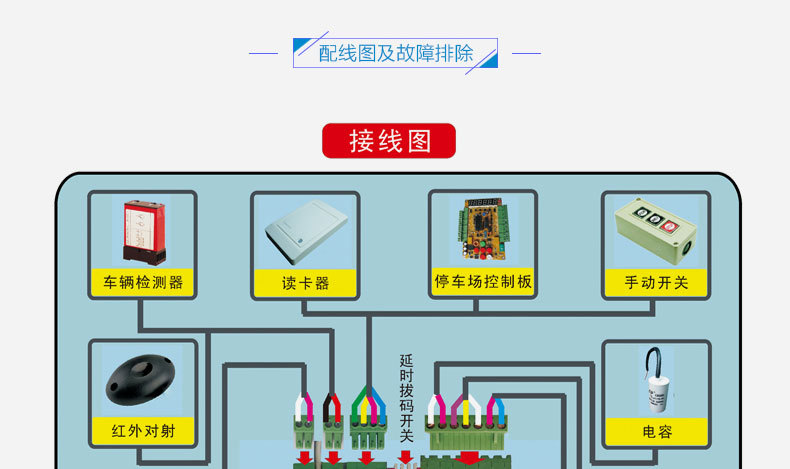 电动广告道闸停车场车牌识别智能道闸系统 门禁道闸档杆 厂家直销
