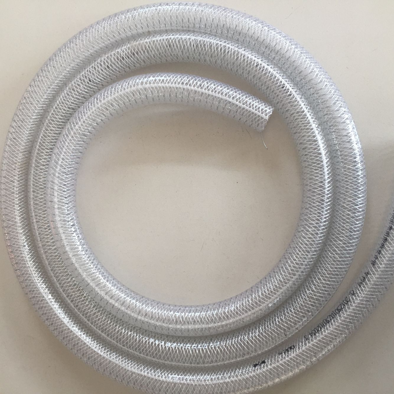 潍坊丰源pvc透明钢丝螺旋纤维复合软管 pvc钢丝线网塑料管