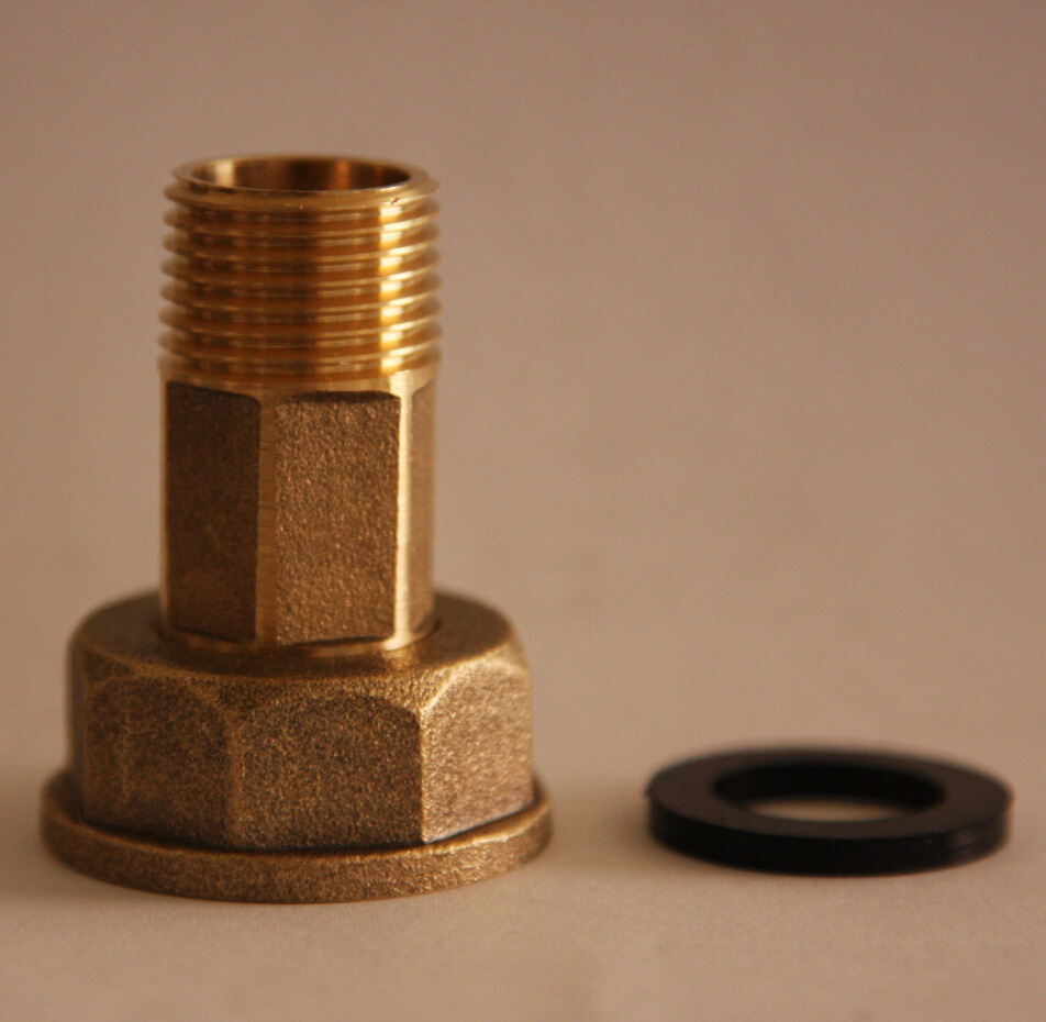 厂家供应各种规格铁镀锌煤气表接头 1/2&rdquo;黄铜燃气表接头