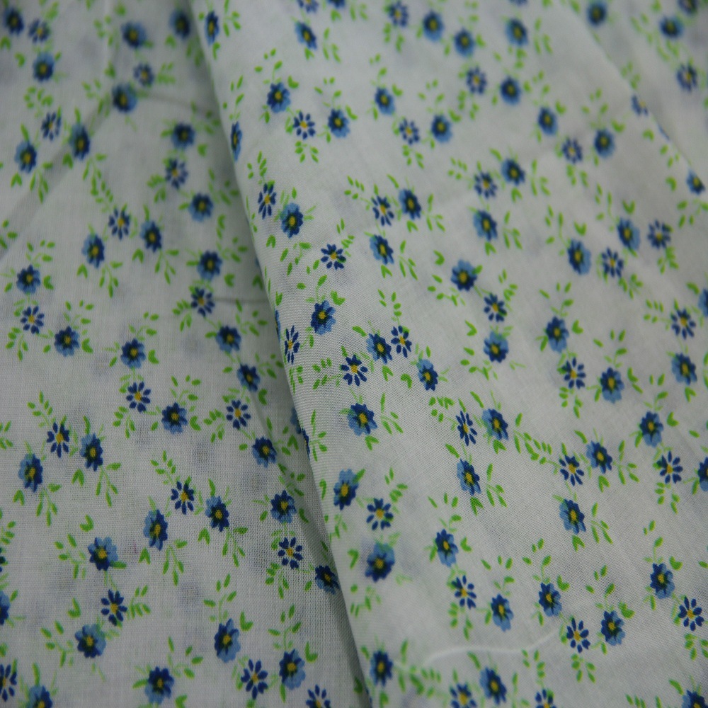 棉小碎花印花布 男女休闲风格夏装衬衣面料 纯棉花布