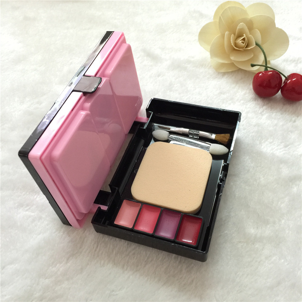 专业彩妆盒批发 恬雅528 化妆粉盒套装28色彩妆盘 20色眼影组盒