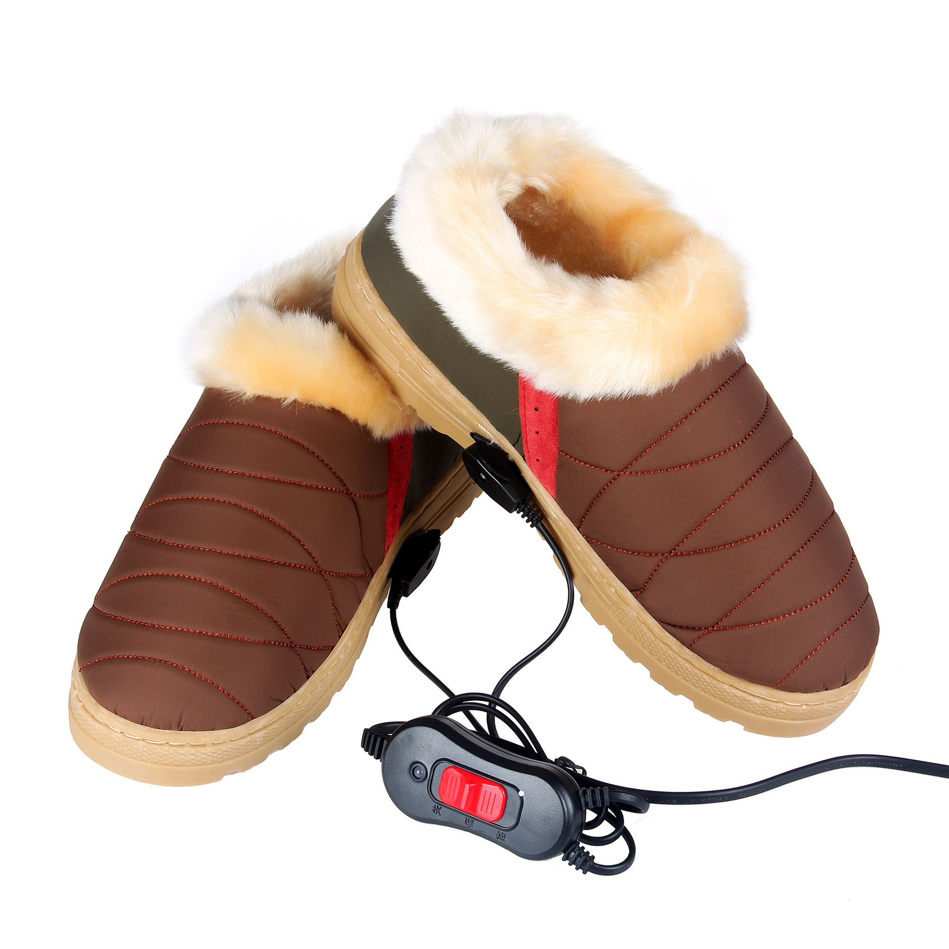 暖脚鞋 可行走暖脚鞋充电暖脚鞋毛绒暖脚鞋行走暖脚鞋电热鞋电暖鞋可