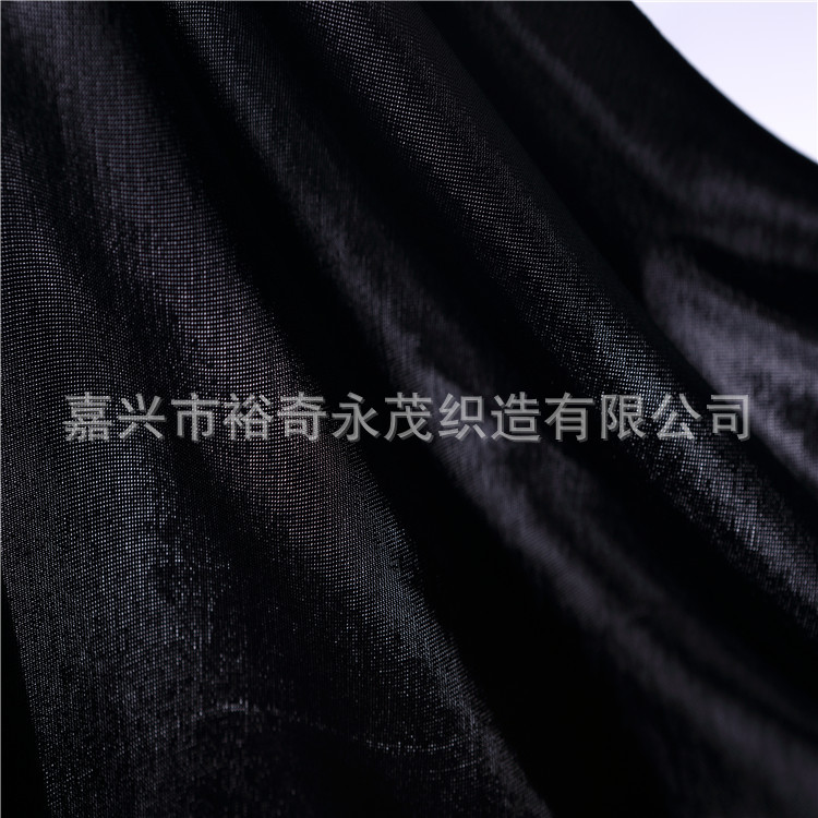 50D 锦氨拉架布 滑面拉架布 高档时装面料 卡尔迈耶经编机