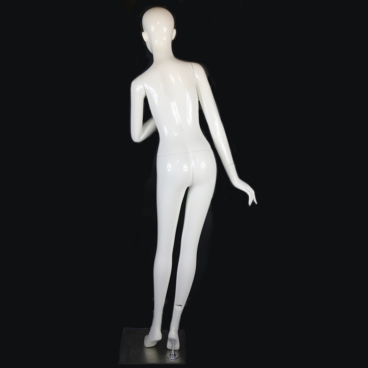 服装模特 高光白色假人体橱窗道具女全身模特 服装展示假人