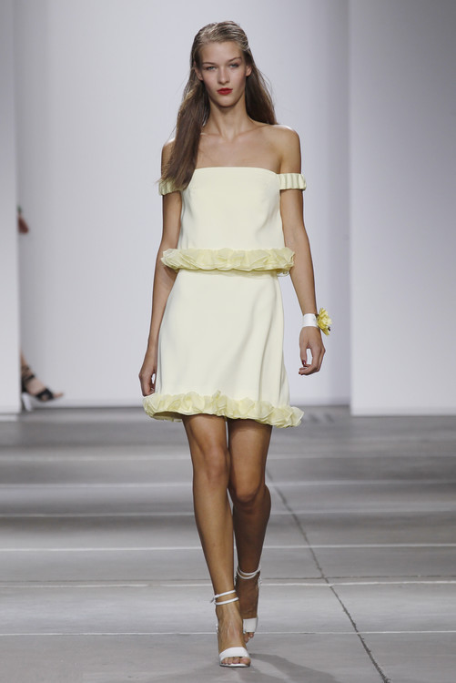 2016夏季新款 大牌走秀名媛气质 木耳