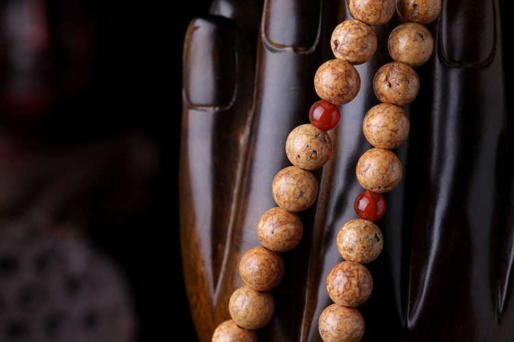 天竺菩提 天竺菩提 0.8cm*108颗佛珠念珠 手链 菩提