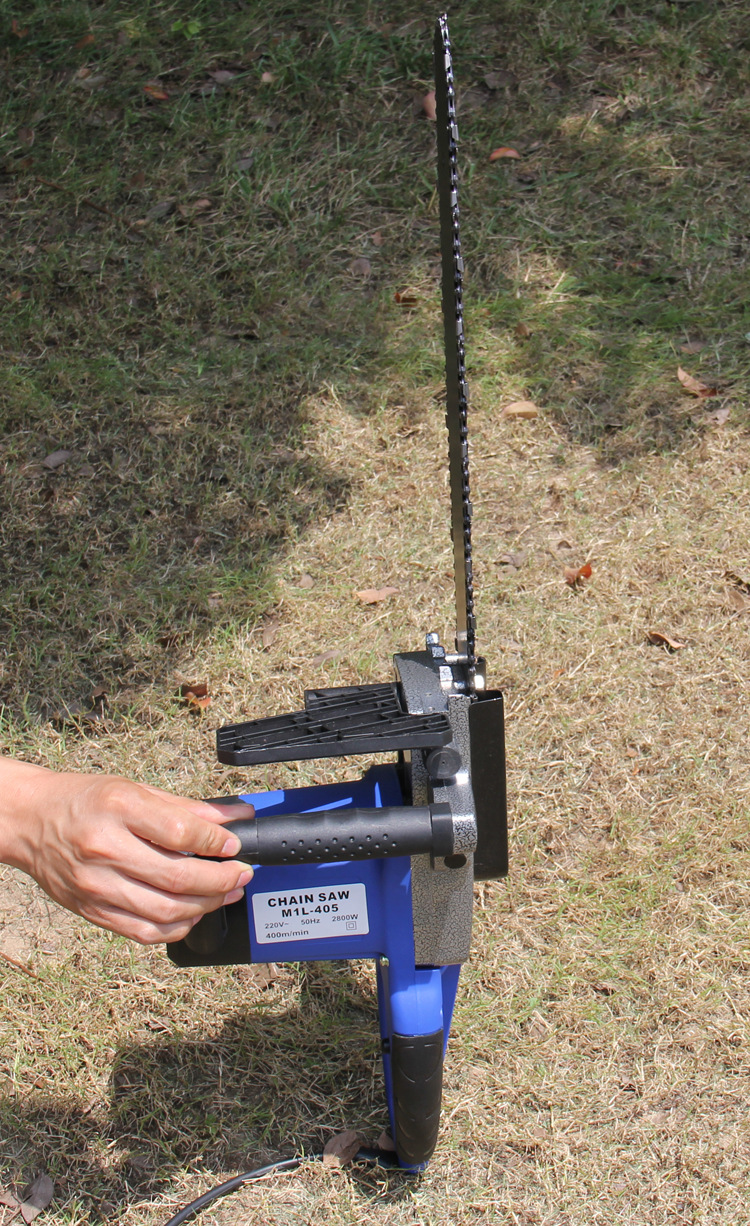 五金伐木锯16寸大功率木工电链锯 链条锯手动喷油省油厂家直销