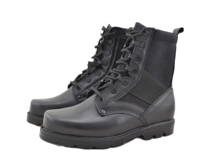 军迷正品新款07作战靴拉链款军靴作战靴耐磨防刮户外靴子男