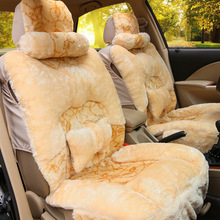 汽车坐垫冬季新款 毛绒羽绒保暖座垫套捷达智跑K2/K3科鲁兹