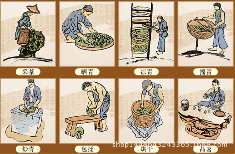 福建省华安县自产特级金观音 浓香型金观音 2015年冬茶 .