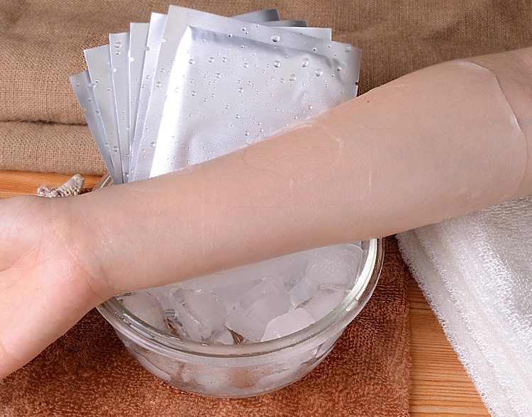 蚕丝冰膜oem 水光针面膜 补水 玻尿酸 现货批发化妆品加工