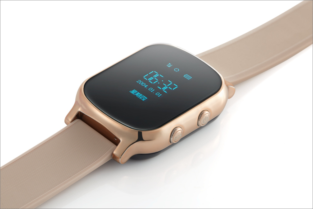 广州洋派直销儿童定位手表yp-c7 远程监听大容量电池语音对讲手表