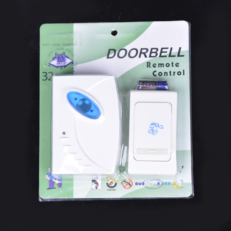 无线门铃 电池家用音乐门铃 遥控门铃老人呼叫器遥控门铃820