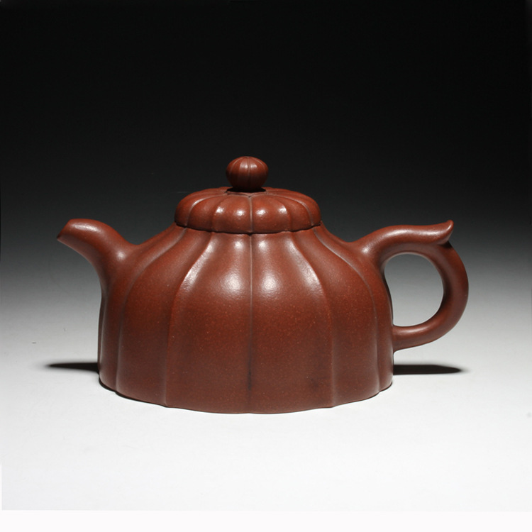 皖宣陶艺民国老壶王寅春筋纹器回流紫砂茶壶450cc