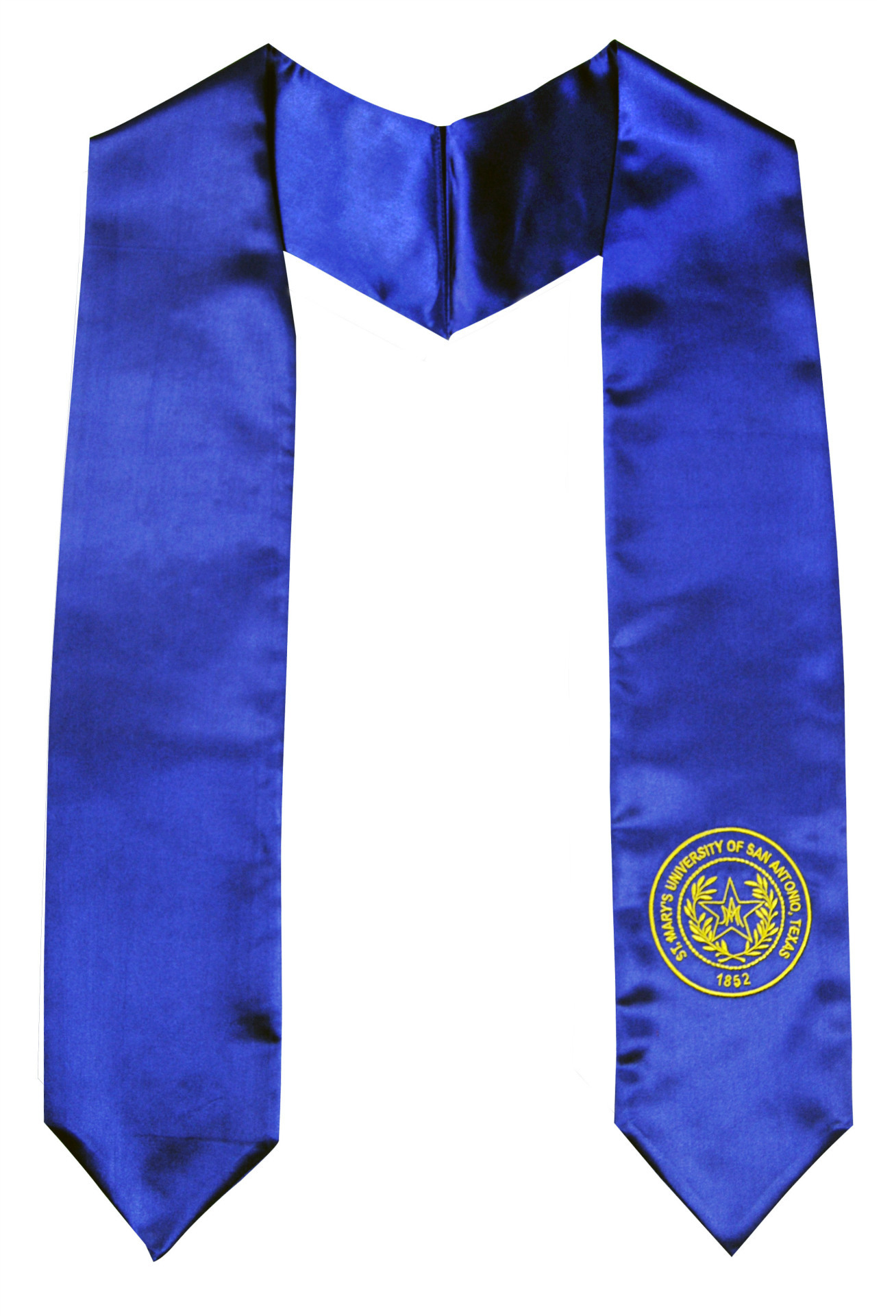 国外毕业绣花色丁绶带学士服飘带色丁披肩