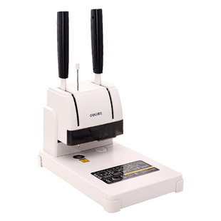 得力8591金属推夹器 装订机备用补充夹 大容量40张 一件代发