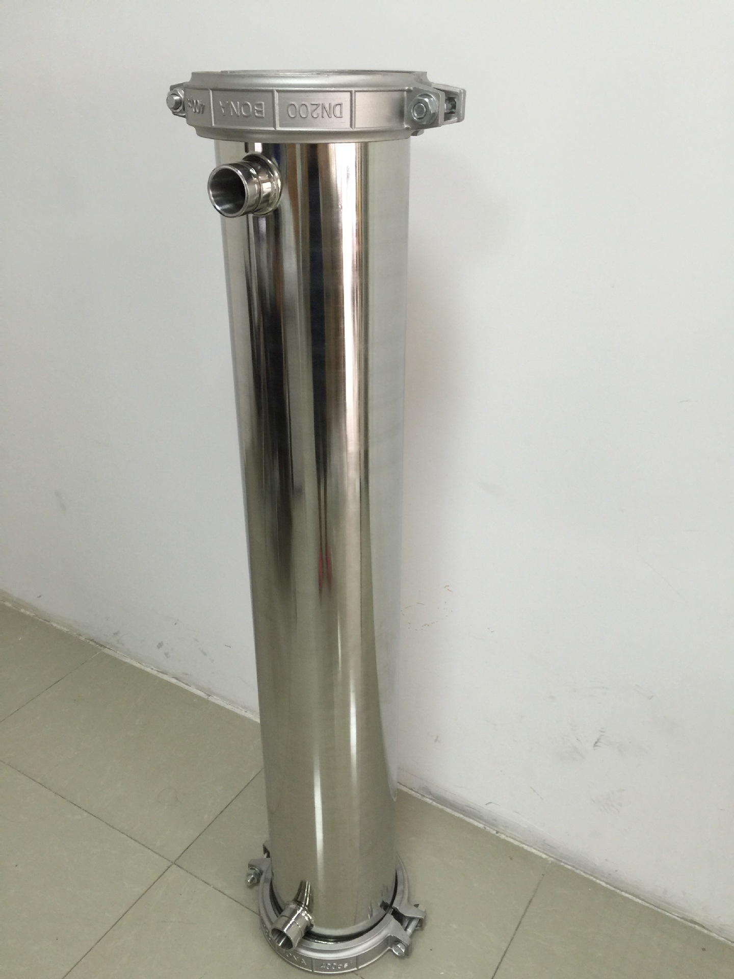 stainless steel membrane 不锈钢膜壳8040*2芯抗污染膜外壳