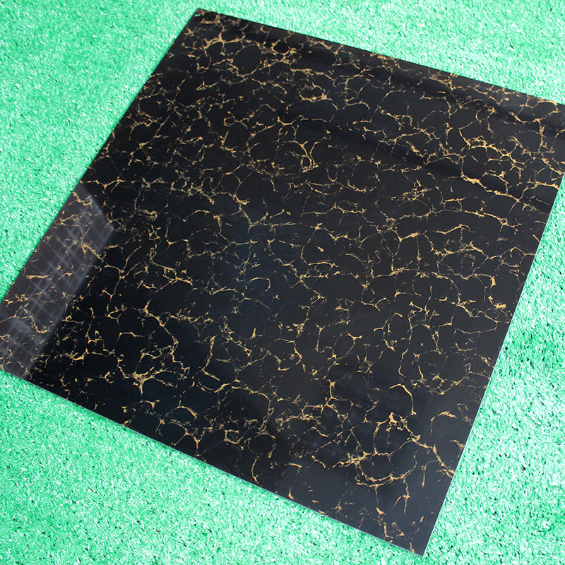 黑色普拉提抛光砖800x800mm 客厅地面砖 楼梯砖 工程家装深色砖