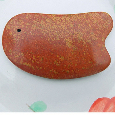 厂家直销正品红色砭石富贵红富贵红刮痧板刮痧片刮痧刀批发