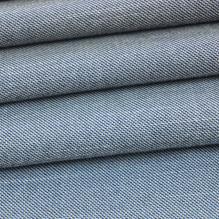 供应高档交织面料 男女服装面料 纯涤竹节纬弹板丝呢 活性抗起球