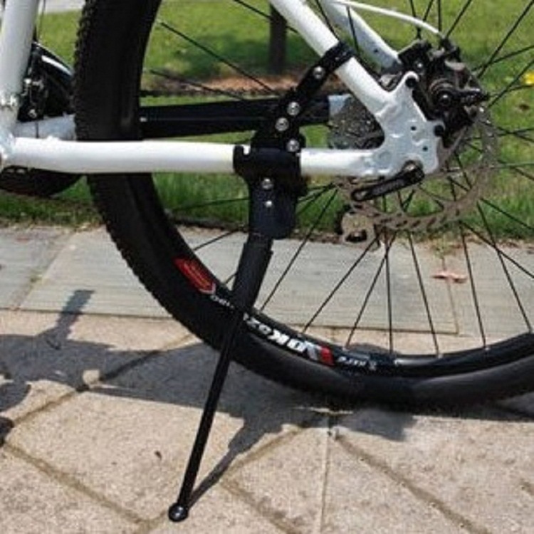 自行车脚撑26寸 山地车后边撑 单支撑 停车架多功能调节单支