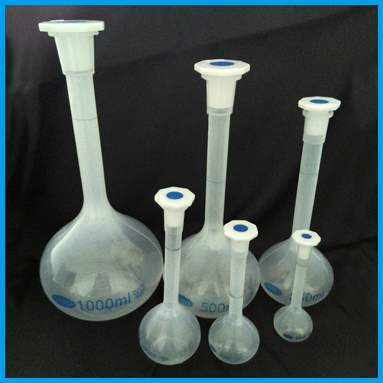 厂家直销多种型号25ml实验室耗材分装瓶储液瓶塑料容量瓶