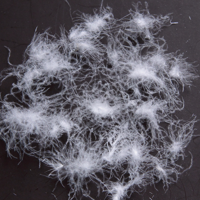 合肥米乐尔 羽绒 厂家直销 90 精品大朵 白鸭绒 批发 零售