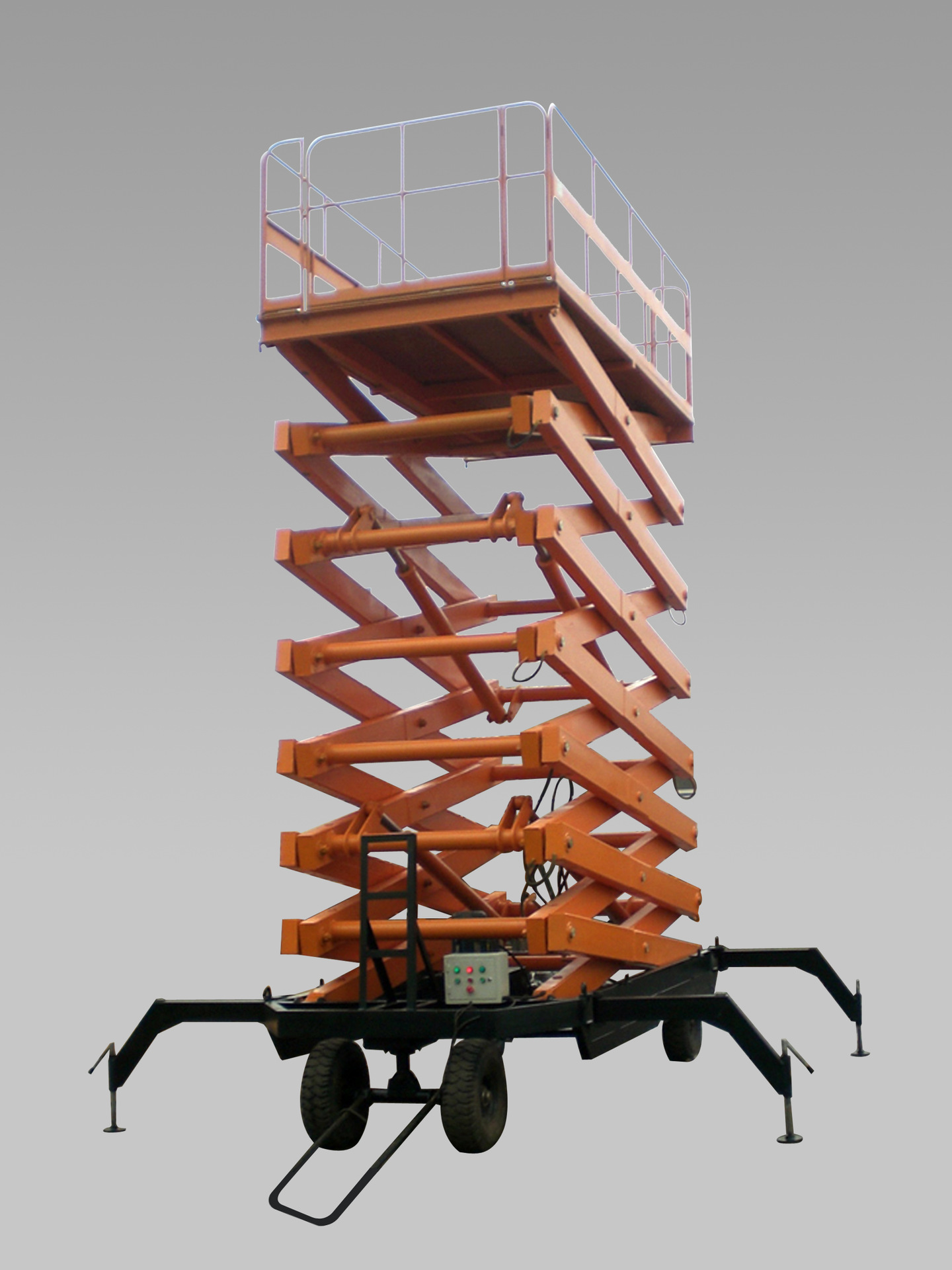 供应4米-12米移动式液压升降机 移动铝合金升降机 四.