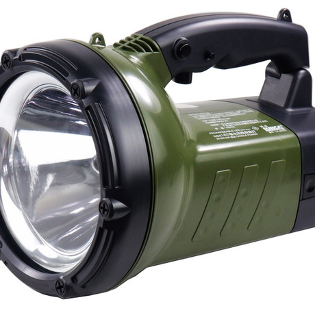 sunca新佳cs-220cl充电强光远程led探照灯10w户外远射狩猎手电筒