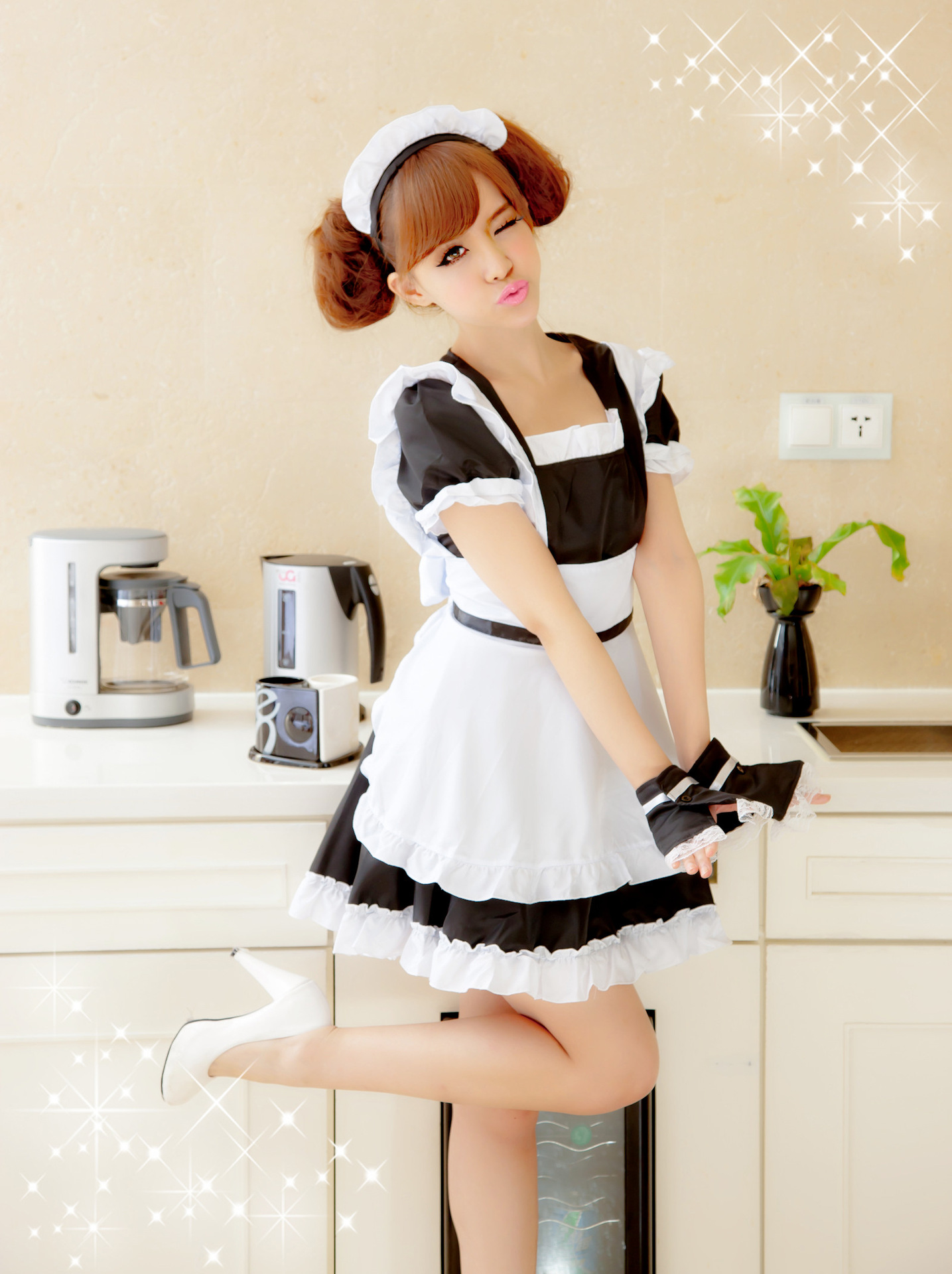 l2014新款日系女佣装女仆服 cosplay扮演情趣内衣 制服诱惑 8067