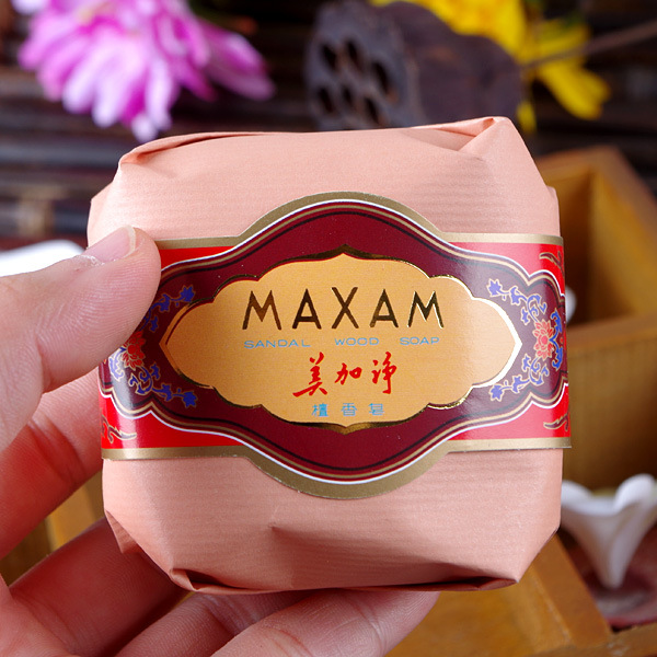 美加净檀香皂100g*3 礼盒装 美加净香皂 檀香洁面皂 沐浴肥皂
