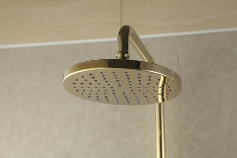 欧派卫浴土豪金铜龙头花洒淋浴套装 高档多功能花洒【包邮】