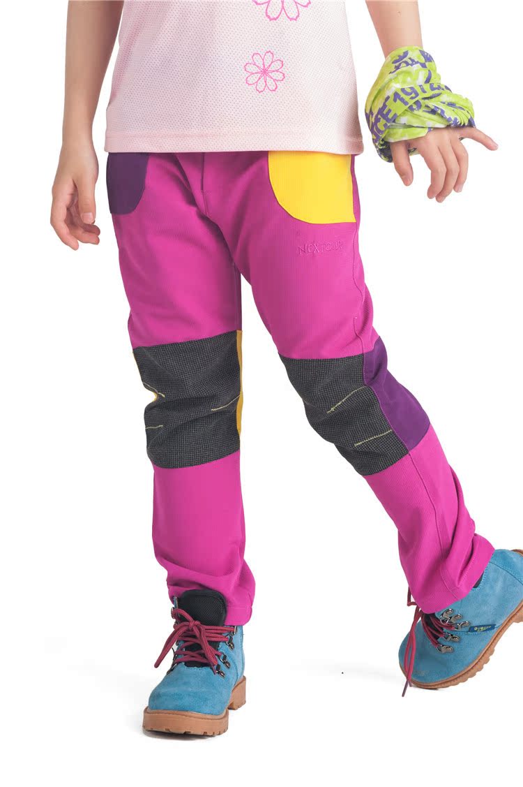 nextour户外儿童新品速干裤快干长裤