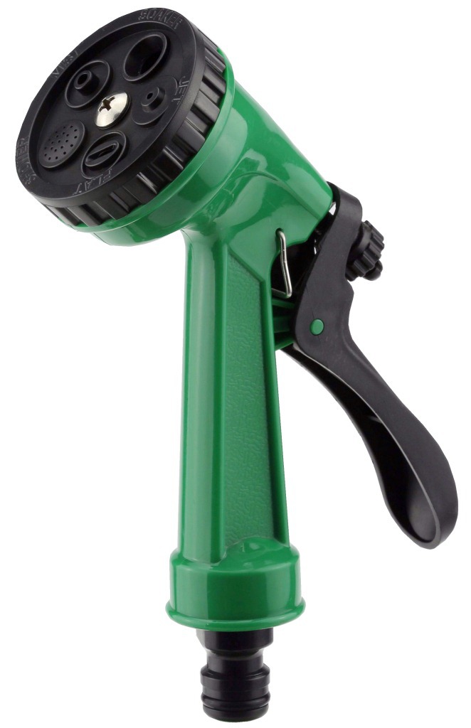 厂家产销五功能喷枪/高压洗车浇花水枪/多功能花园喷枪/洗车喷枪