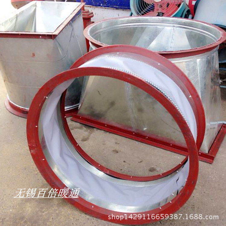 风机软接头_风机圆形防震风机风管软接帆布接头