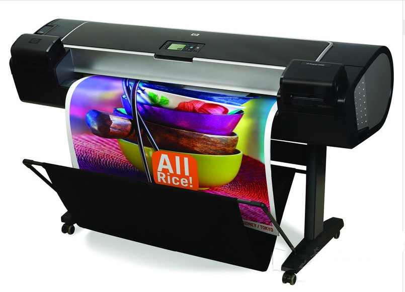 正品惠普t120绘图仪a1设计图大幅面工程cad蓝图a2无线照片打印机