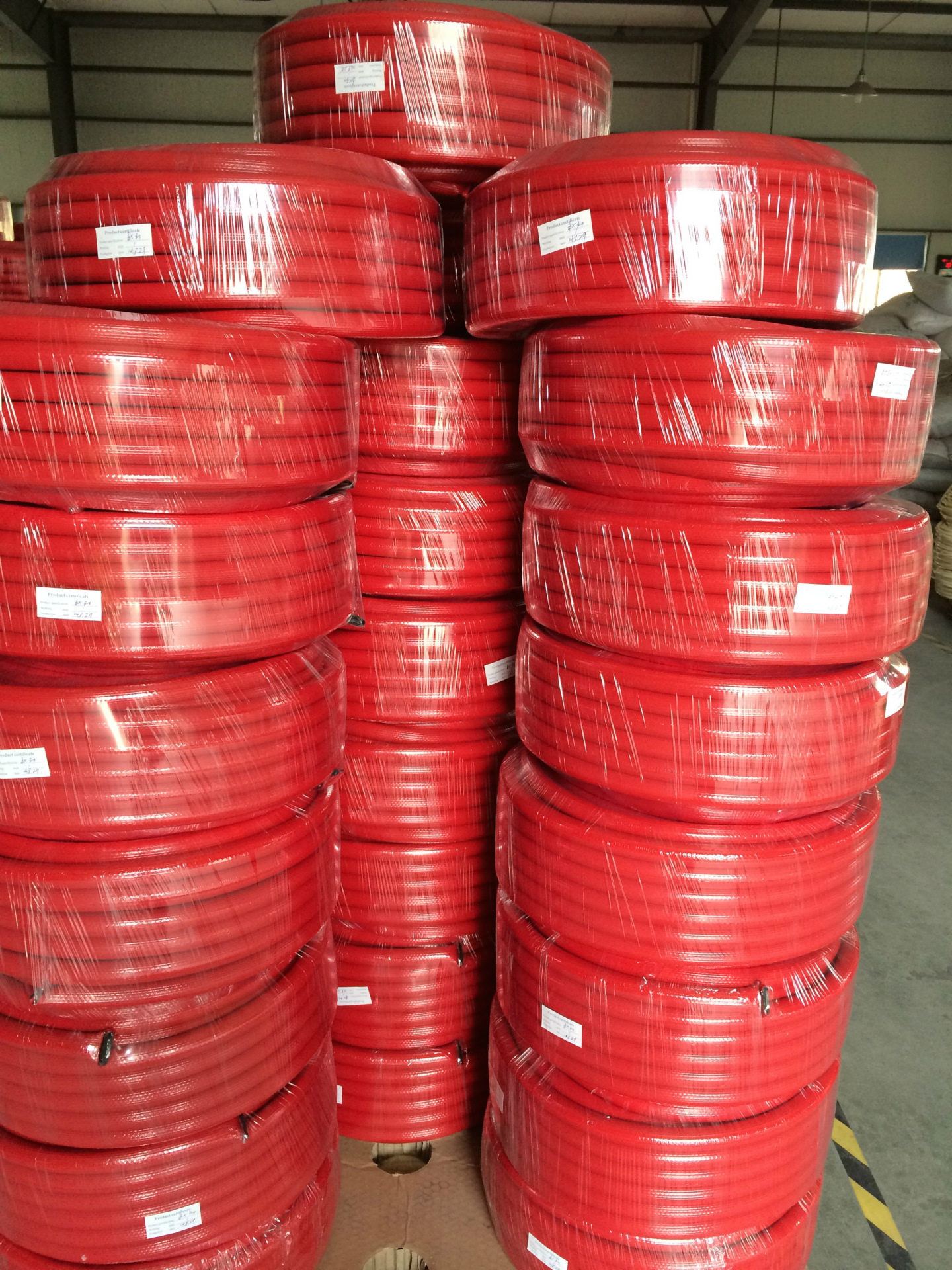 厂家直供高品质消防卷盘en694pvc消防管消防器材用pvc消防软管