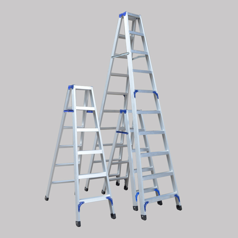 人字梯 双料加厚梯子  铝合金人字梯 家用梯 厂家直销