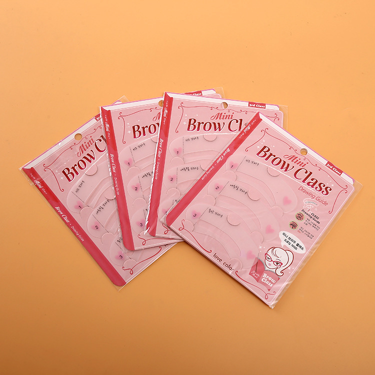 画眉画眉卡_枪手画眉卡 韩国一字眉卡 眉型可