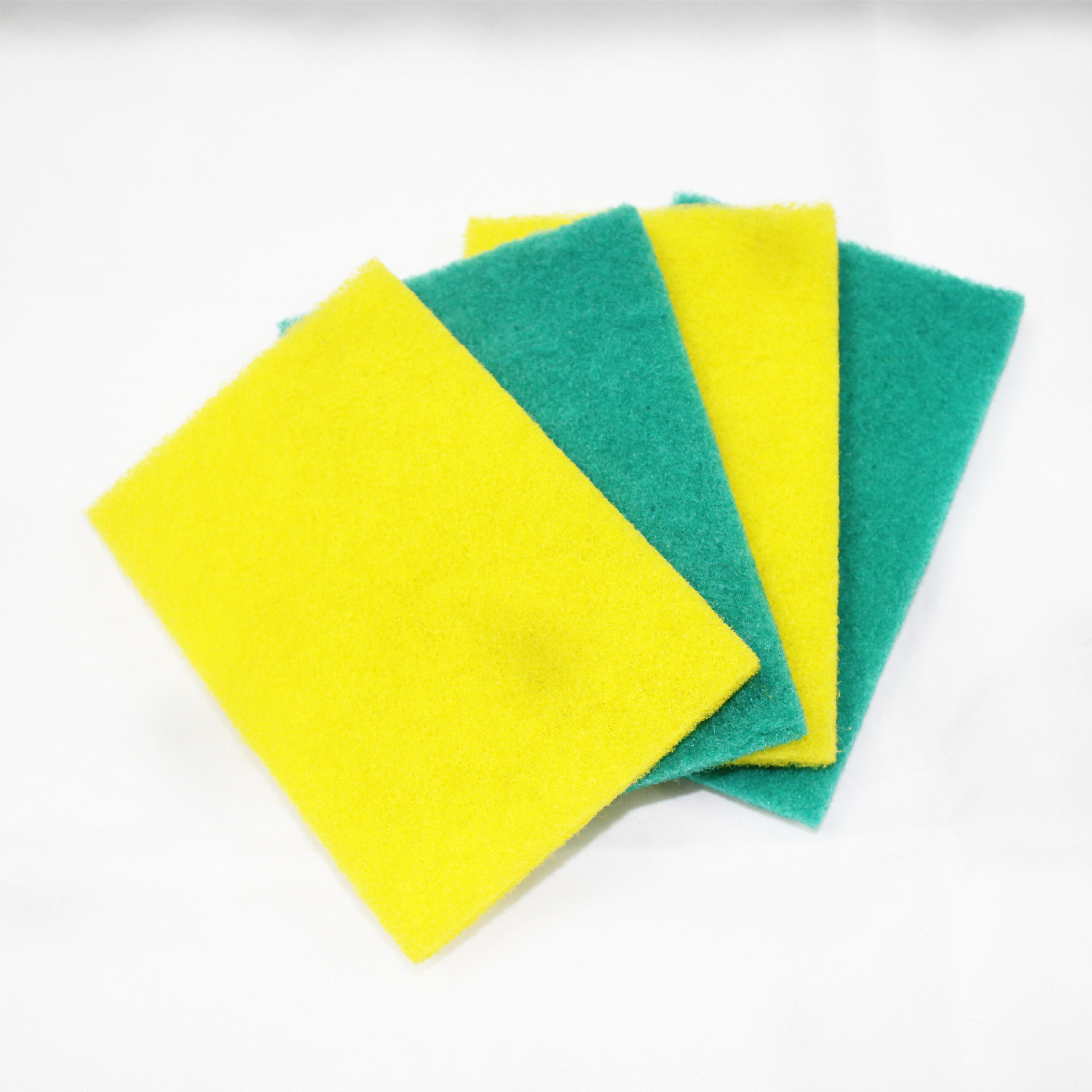 Double-Sided Color Scouring Pad Washing Pot Washing Car Wash Sponge Kitchen Cleaning Supplies Stall Goods Wholesale Daily Necessities