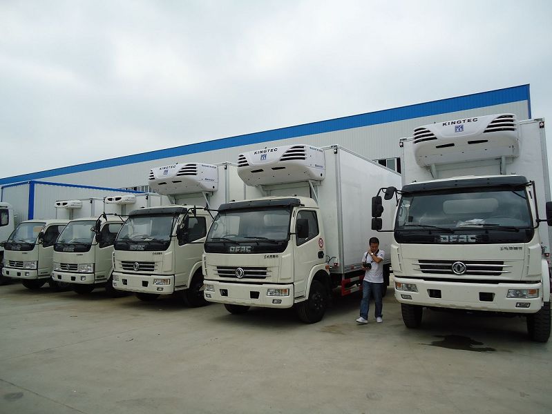 5吨小型江铃冷藏车 蔬菜水果冷藏运输车 流动菜篮子车