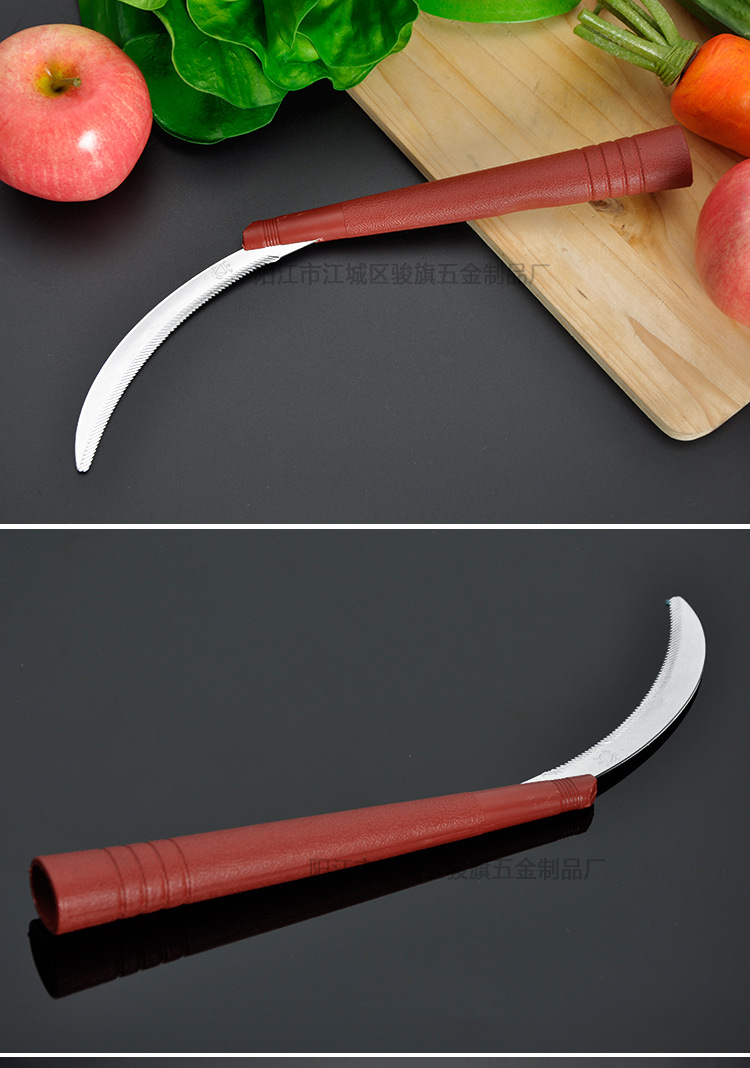 首页 农业 农具 镰刀 >锯齿镰刀 收割草水稻禾刀