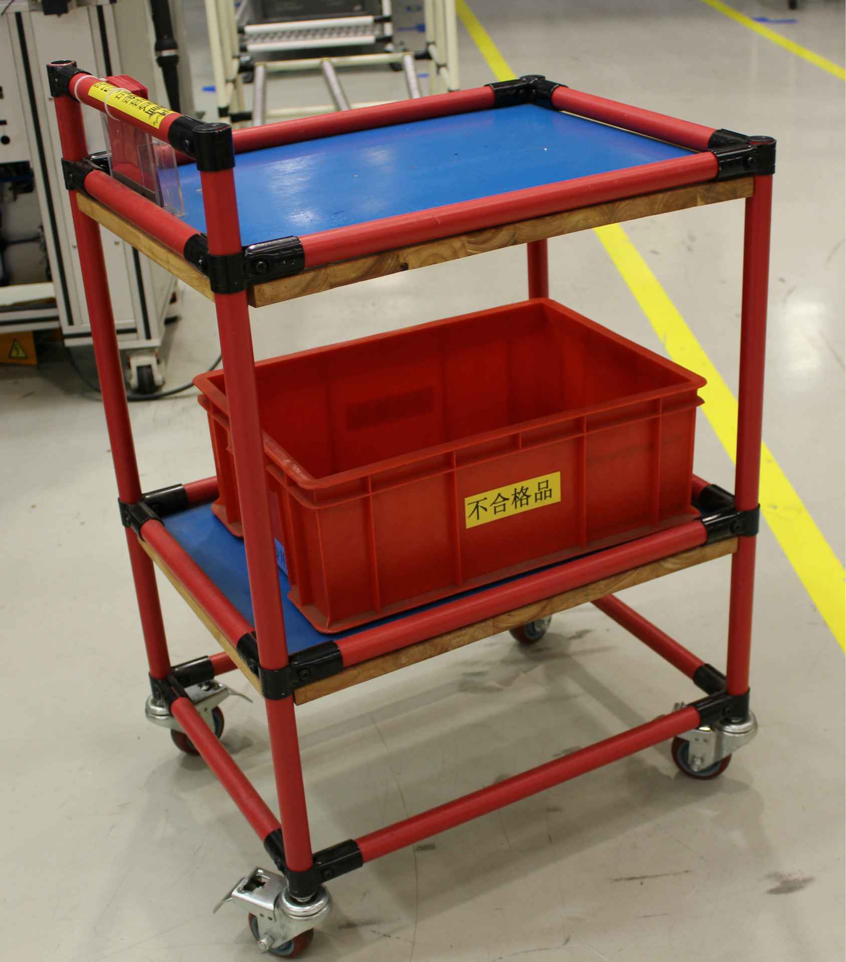 厂家直销 白色,红色,精益管,线棒 小车